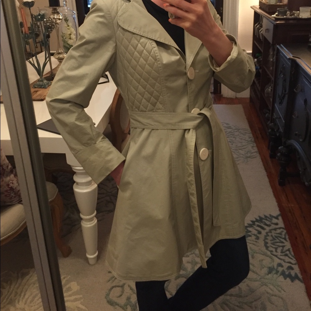 Smythe les vestes tan trench coat - Picture 5 of 5